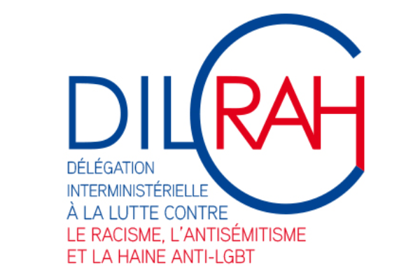 Logo Délégation Interministérielle à la Lutte Contre le Racisme, l'Antisémitisme et la Haine anti-LGBT